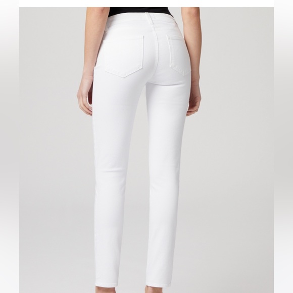 🔥PAIGE Skyline ankle peg white jeans🖤EUC🔥 - Picture 2 of 7
